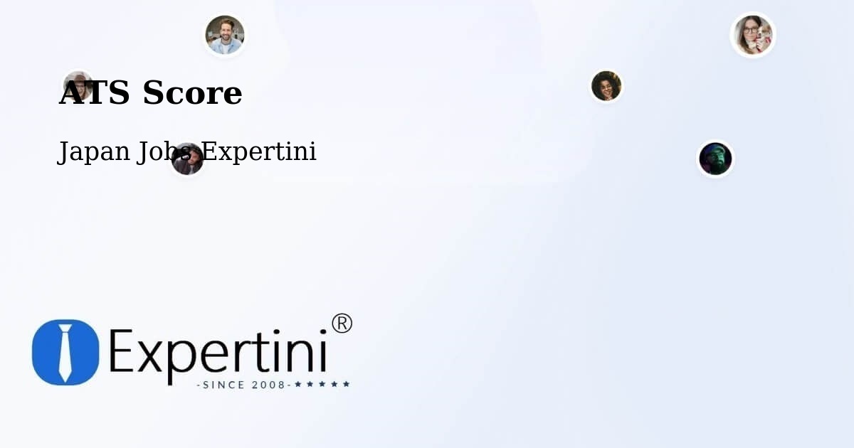 Resume ATS Score & Job Description Match Tool – Sagae - Japan Jobs Expertini