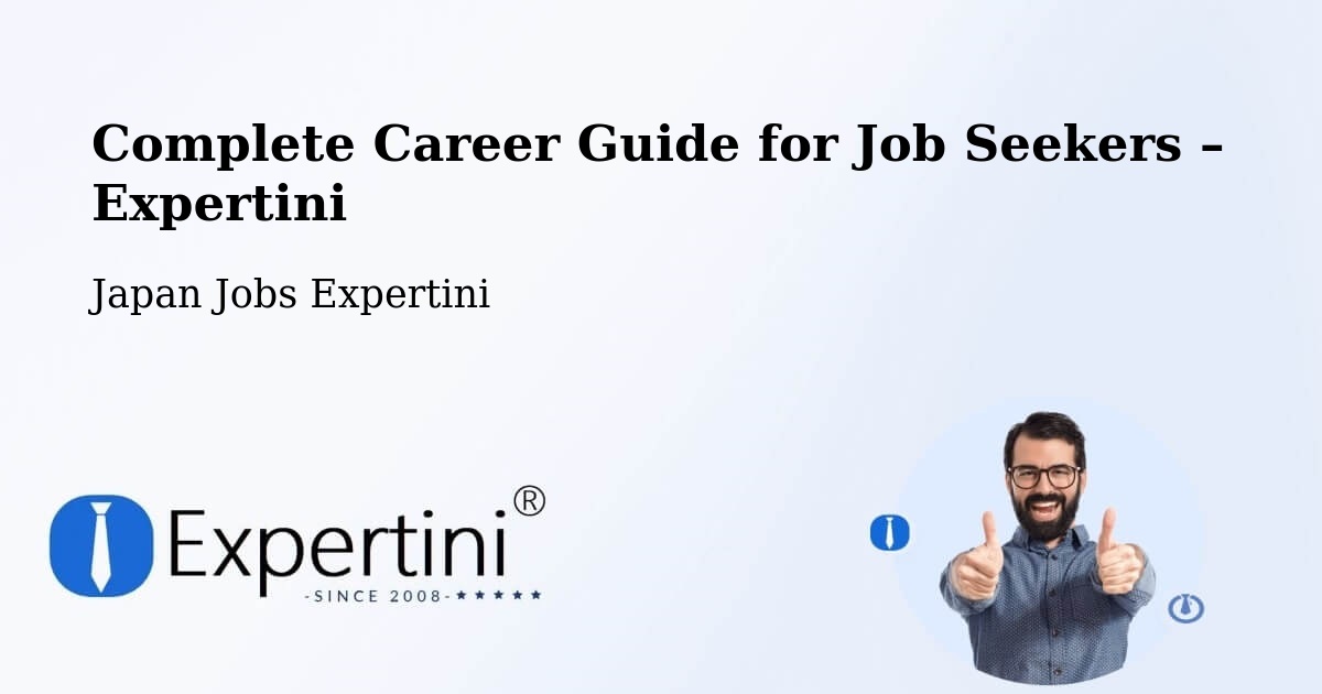 Career Guide for Job Seekers – Sagae - Sagae, Japan Jobs Expertini