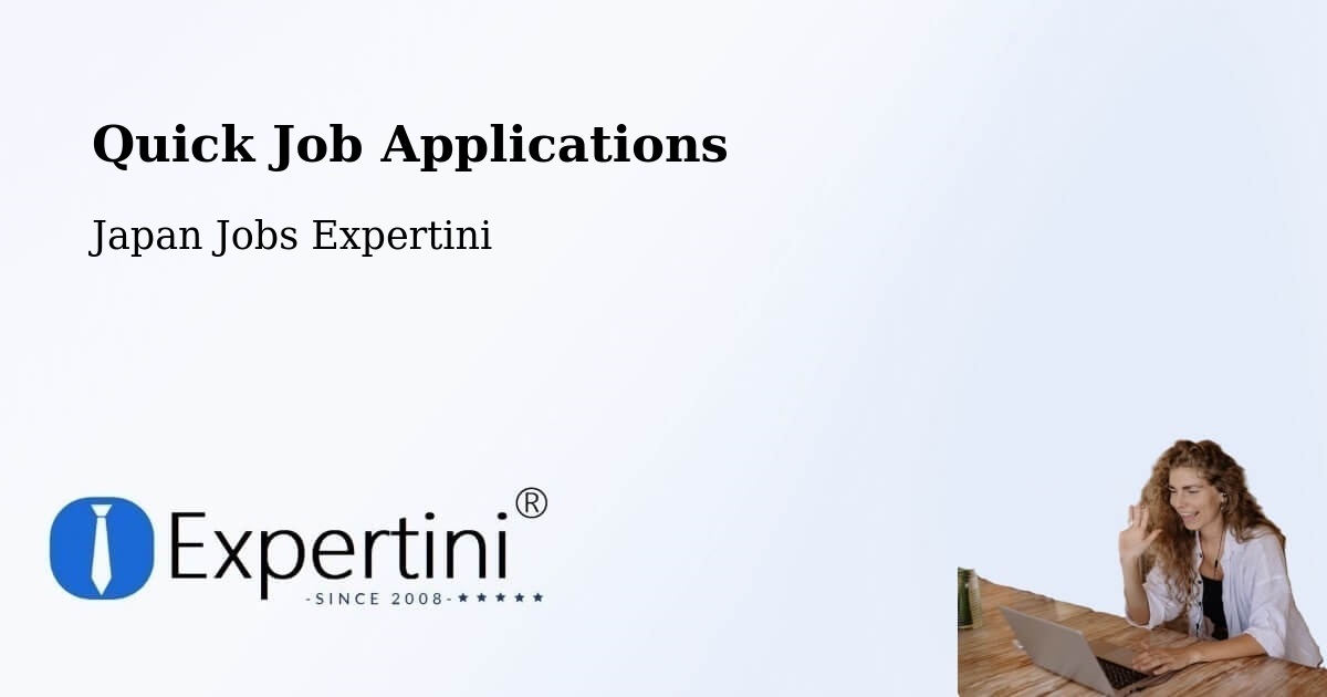 Quick Apply Feature – Sagae - Japan Jobs Expertini