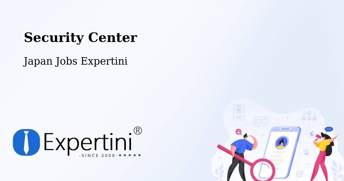 Security & Compliance – Sagae - Japan Jobs Expertini